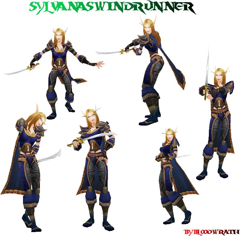 Arco - - Sylvanas Brisaveloz Viva (800x800), Png Download