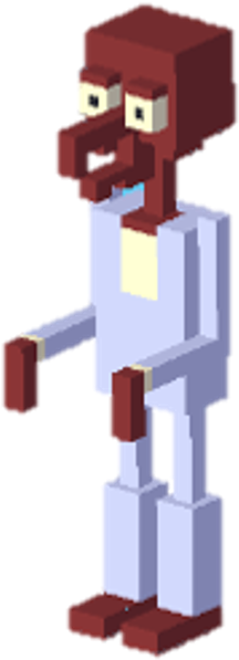 Melting Man - Disney Crossy Road (296x666), Png Download