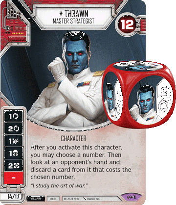 In My First Round I Played Against Thrawnkar, In The - Star Wars Destiny: Empire At War Booster Pack (360x418), Png Download