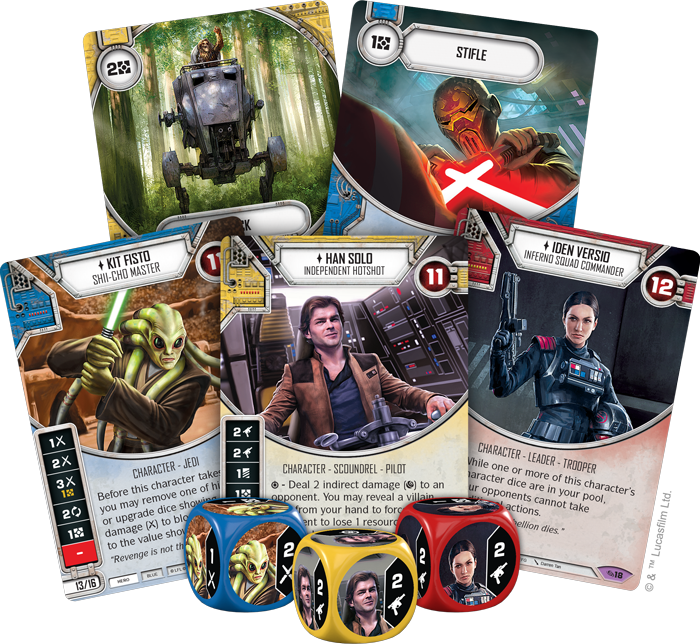 Across The Galaxy - Star Wars Destiny Across The Galaxy Spoilers (390x359), Png Download