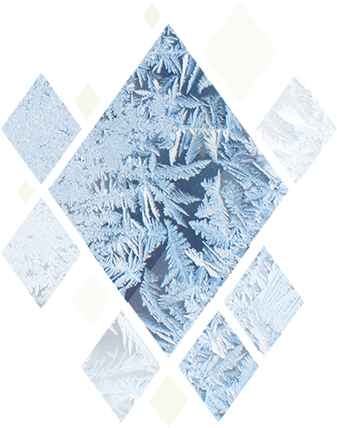 With Frosted Glass And Glittering Ice Crystals On The - Bøger - Når Helvede Fryser Til (371x472), Png Download