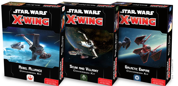 X-wing™ Second Edition Offers Full Backwards Compatibility - Star Wars X Wing Conversion Kits (700x339), Png Download