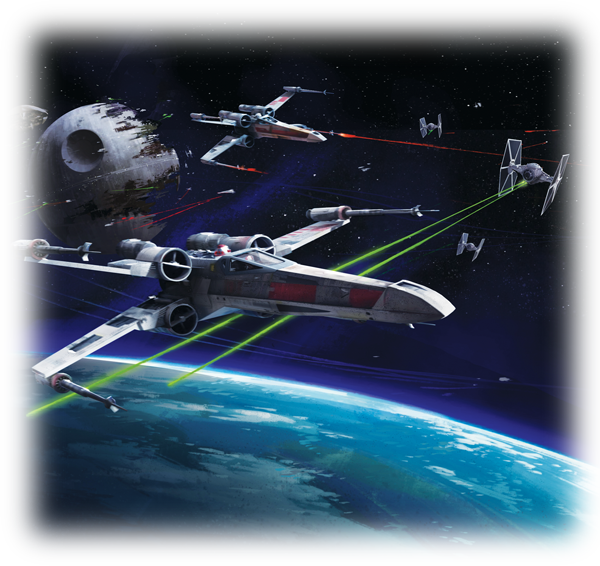 Come Check Out The Great New Star Wars - Star Wars Card Game Xwing (600x566), Png Download
