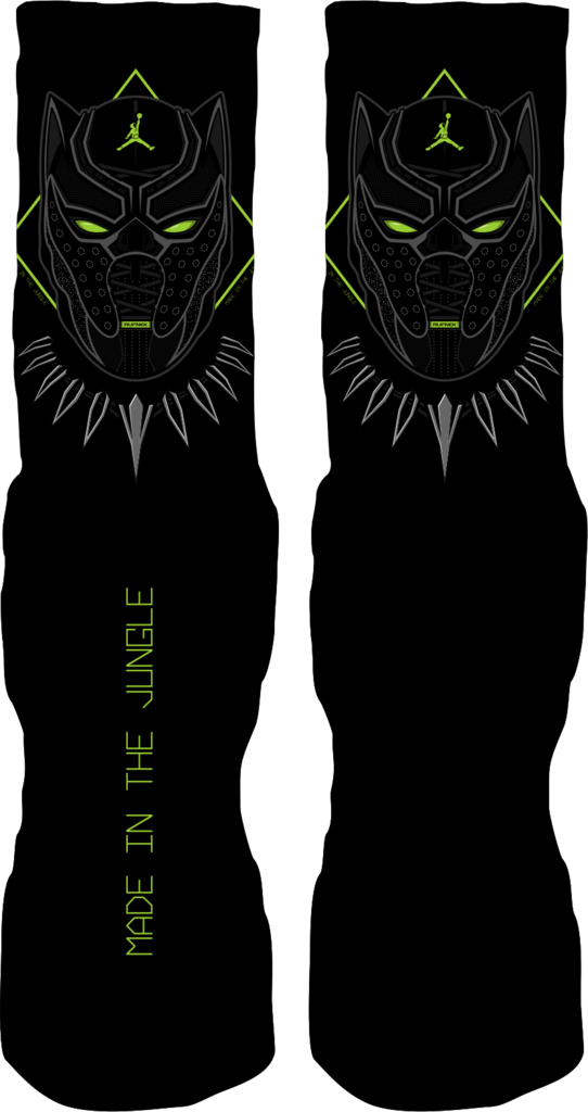 Rufnek Hardware Panther Mask Altitude 13s Socks - Snowboard (542x1024), Png Download