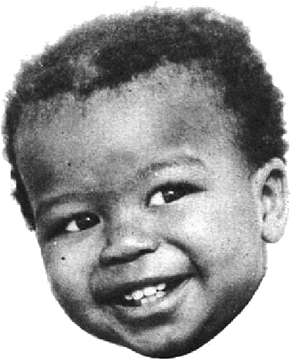 Plan Your Family Face - Black Mans Face Transparent (458x541), Png Download
