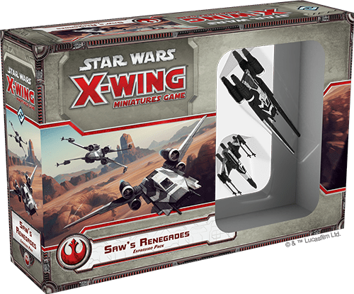 Star Wars X Wing Saw's Renegades (500x415), Png Download