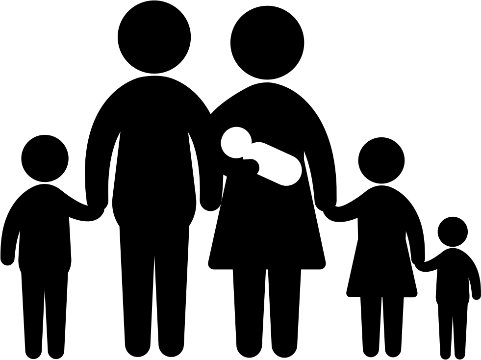 Family Of Six Including A Baby Comments - Joint Hindu Family Business (981x734), Png Download