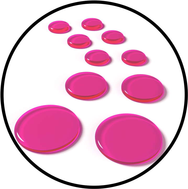 Slapklatz Pro Pink Gels Circle - Escudo De Cerro Azul Cañete (725x725), Png Download