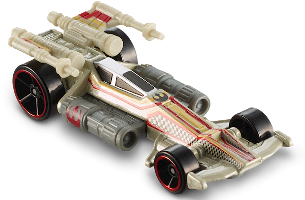 Hot Wheels™ Star Wars™, X-wing Fighter™ - Hot Wheels Star Wars Carship (892x407), Png Download