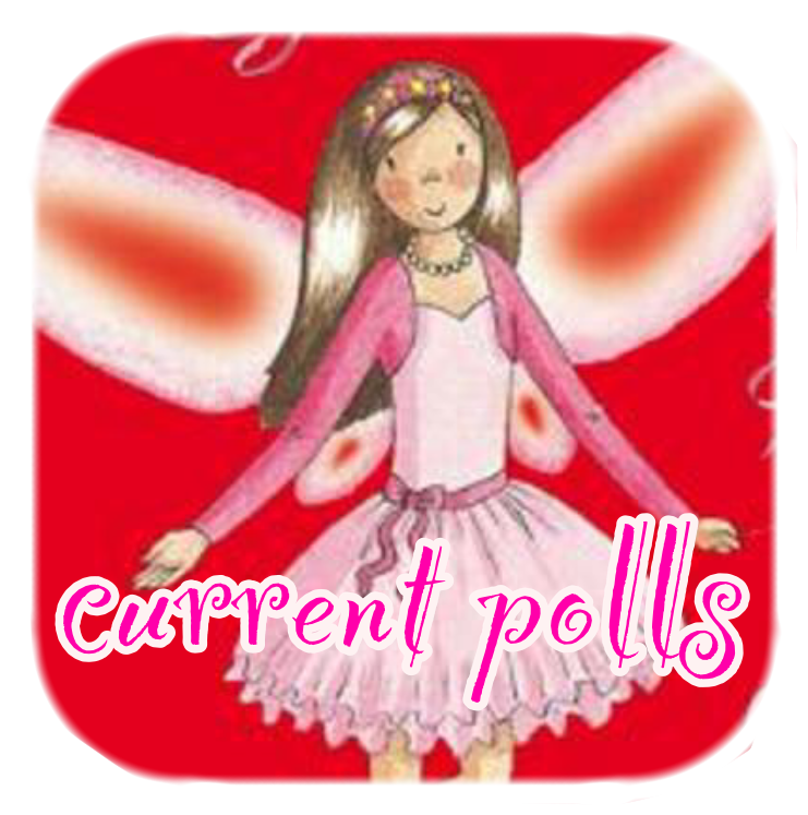 Polls Button - Png - Paige The Pantomime Fairy (768x768), Png Download