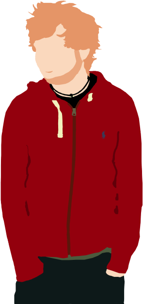 Boy Tumblr Png - Ed Sheeran (500x735), Png Download