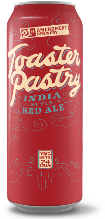 There's A Beer Inspired By Pop-tarts - 21st Amendment Toaster Pastry 6 Pack (630x707), Png Download