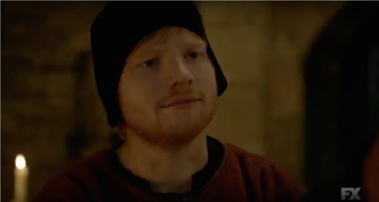 Ed Sheeran Cameos In The Bastard Executioner - Beanie (768x480), Png Download