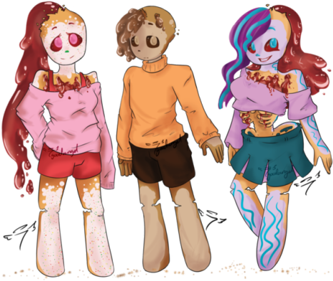 Wooo Did The Thing I Was Working On - Cartoon (500x418), Png Download