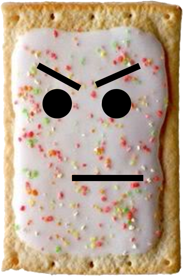 Angry Poptart - Pop Tart Pic No Background (2100x1500), Png Download