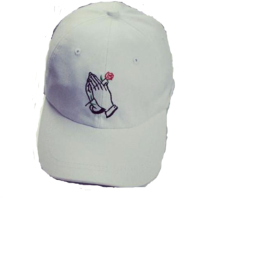 Men/women Deluxe Rose Praying Emoji Snapback - Autumn Fashion Black Pink And White Color Cap For Unisex (480x480), Png Download