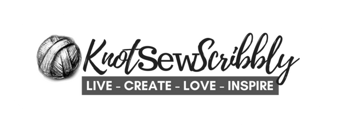 Knot Sew Scribbly - Knot (820x312), Png Download