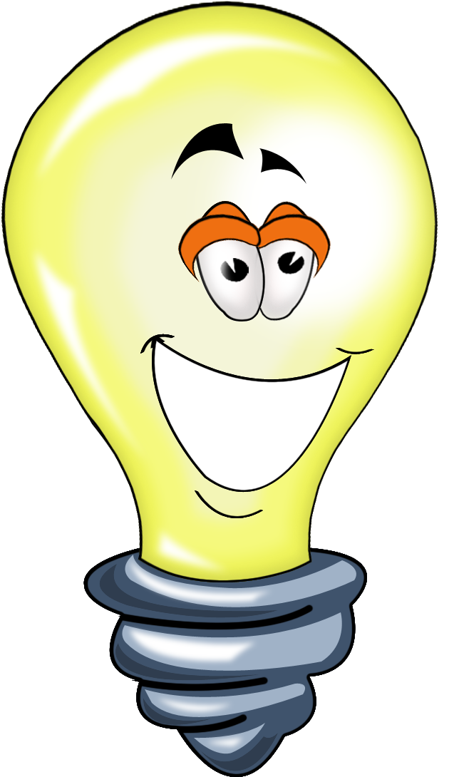 Royalty Free Stock Bright Idea Clipart - Bright Idea Bulb Png (1000x1200), Png Download