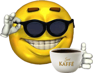 Coffee Smiley Faces Emoticons - Smiley Sunglasses Thumbs Up (400x325), Png Download