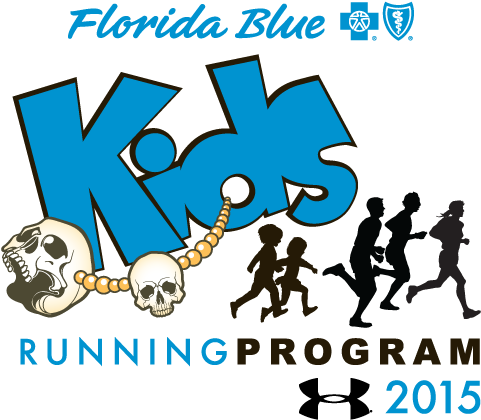 Florida Blue Kids Running Program 2015 - Graphic Design (500x450), Png Download