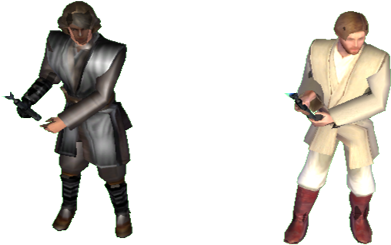 Rep Anakinobiwan - Obi-wan Kenobi (487x400), Png Download