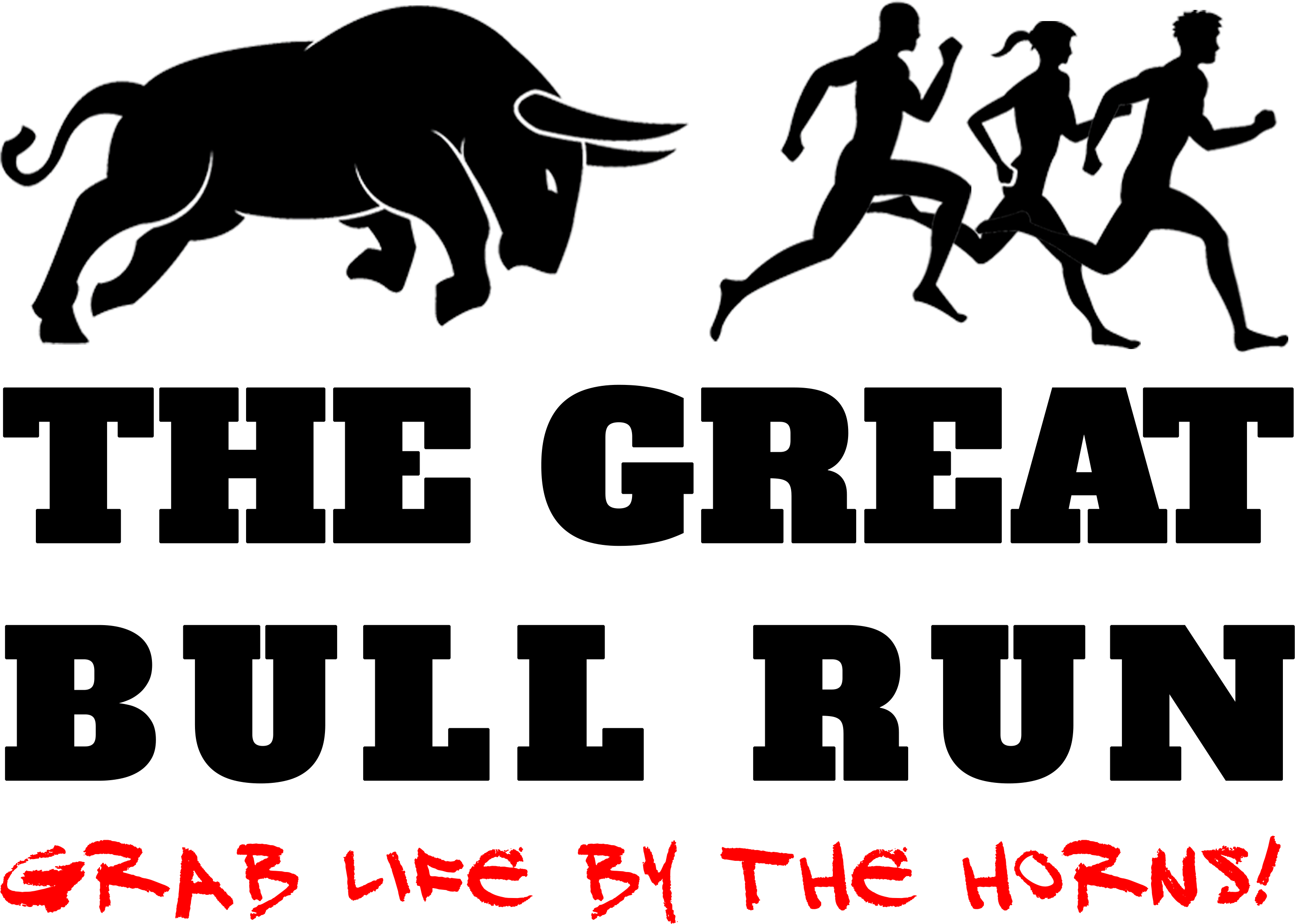 Running Of The Bulls (3000x2299), Png Download