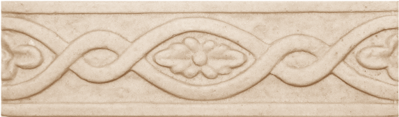 Sr-0810 Wavy Tile Border - Plywood (600x600), Png Download