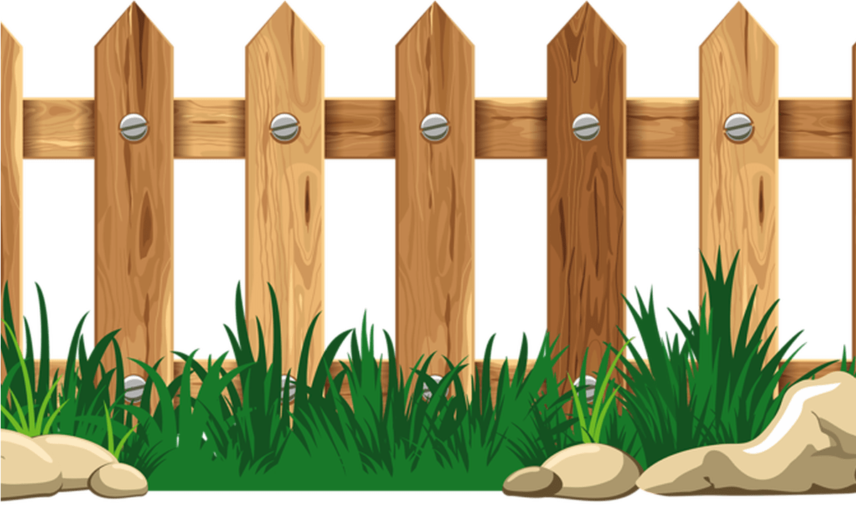 Download Transparent Wood Fence Border Graphic Wooden Thing - Fence