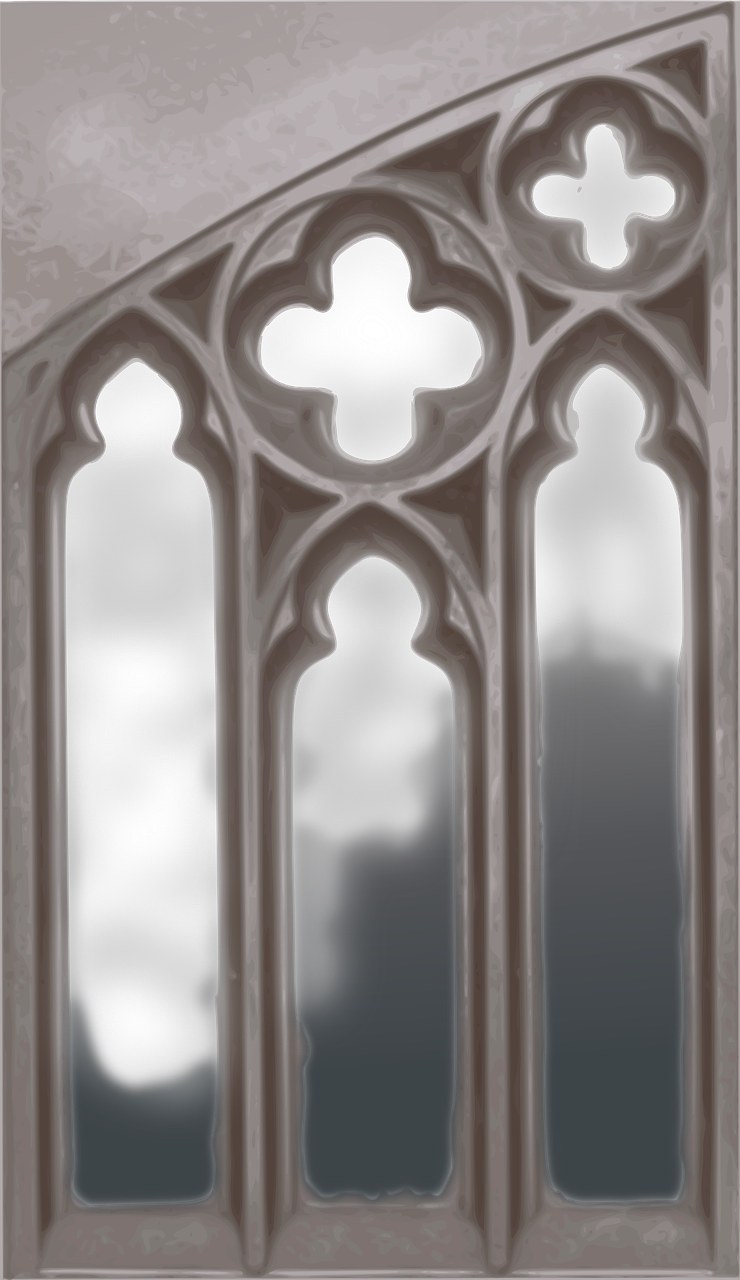 Vector Graphics,free Pictures - Gothic Revival Architecture (740x1280), Png Download