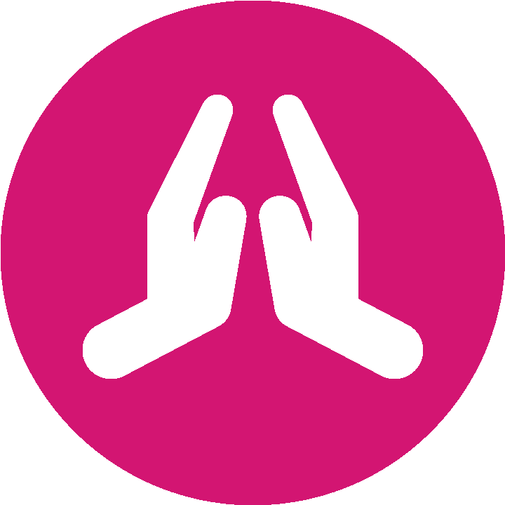 Prayer Icon - Health And Social Care Symbols (747x748), Png Download