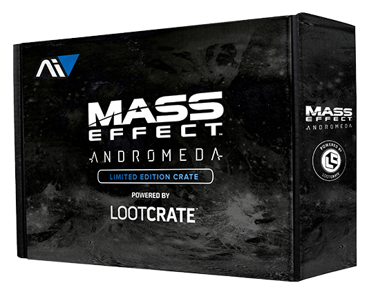Andromeda Loot Crate - Mass Effect Andromeda Loot Crate (702x432), Png Download
