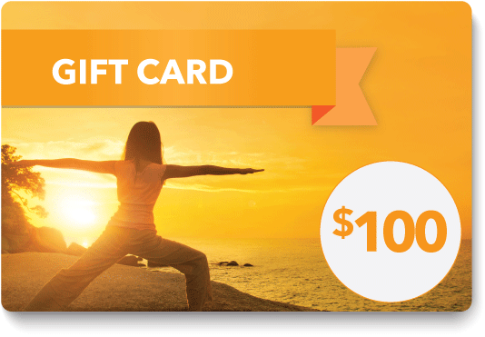$100 Nuzest Gift Card - Sunset (600x600), Png Download
