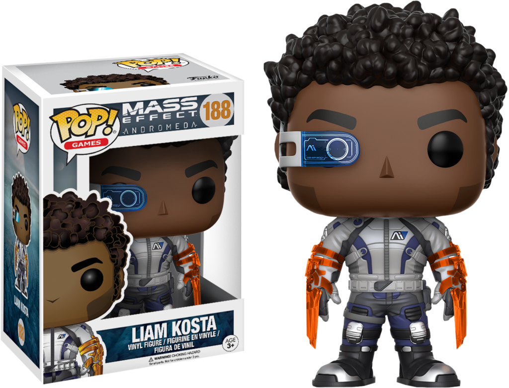 Liam Kosta Pop - Mass Effect Andromeda Funkos (1024x781), Png Download