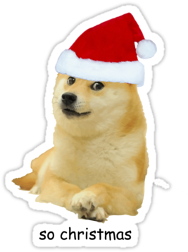 Such Doge - Wow Such Doge! Wow Such Doge! Wow Such Doge! Sticker (360x360), Png Download