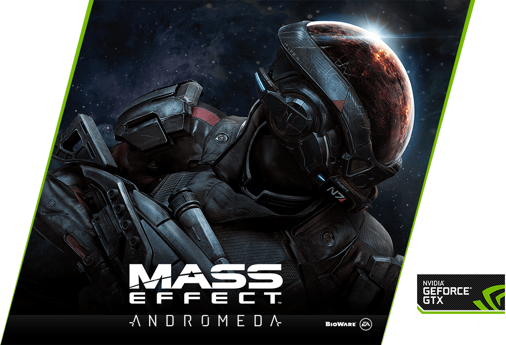 Geforce Game Ready - Mass Effect 3 (1024x698), Png Download