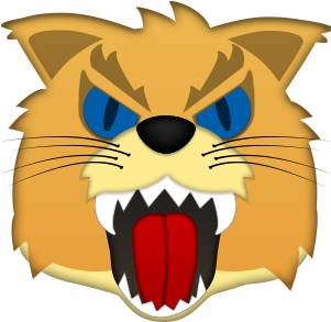 Wildcat Emoji (1600x400), Png Download