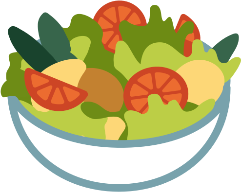 This Image Rendered As Png In Other Widths - Fruit Salad Emoji Transparent (500x500), Png Download