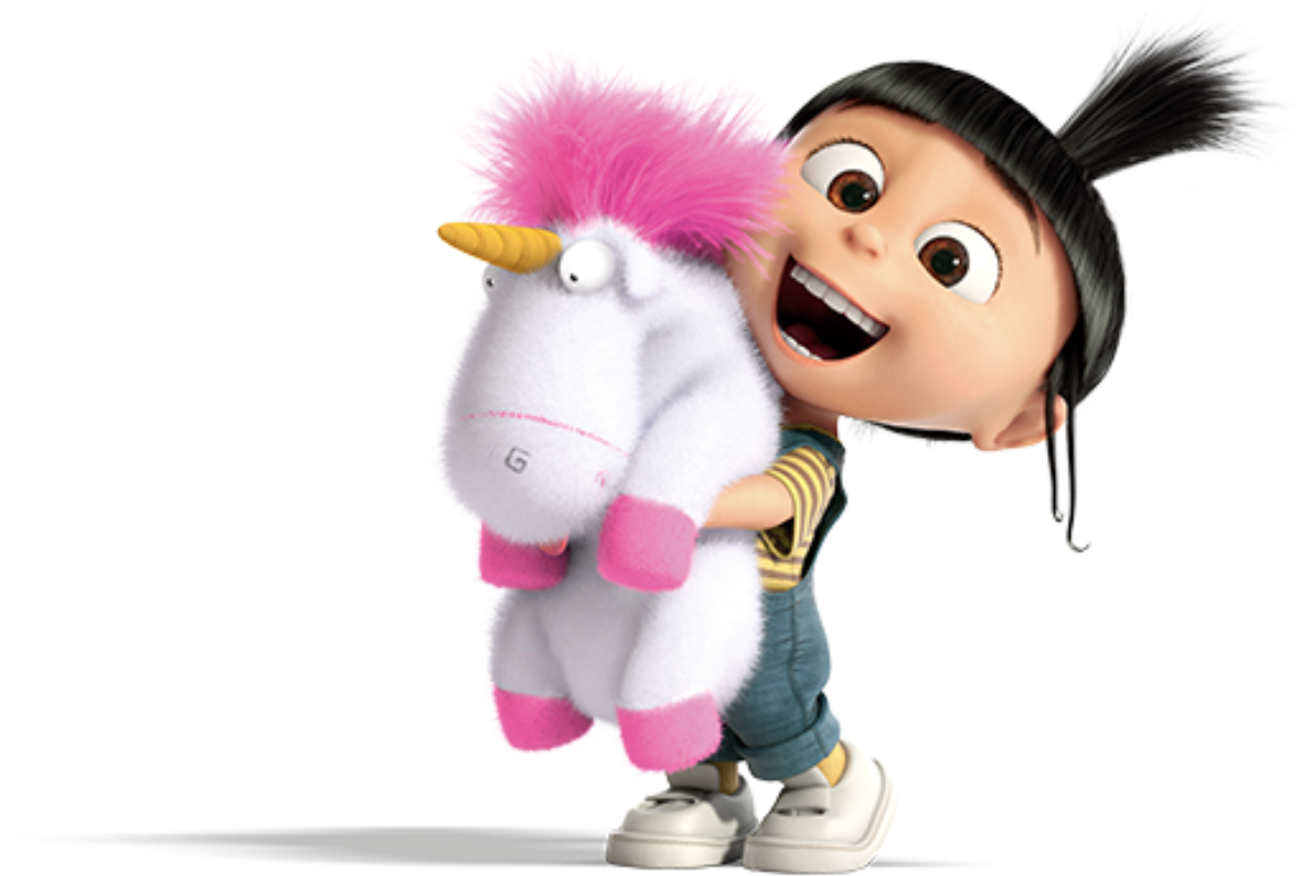 Gru Mi Villano Favorito Png - Agnes & Fluffy Despicable Me 3 Party Cardboard (1280x798), Png Download
