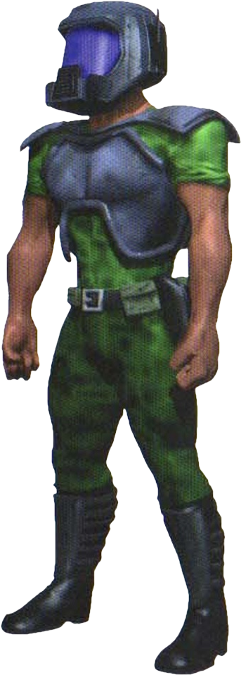 Doomguy 64 - Portable Network Graphics (369x1003), Png Download