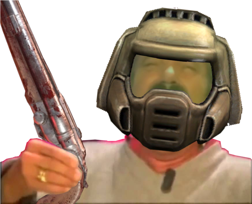 Lien Direct, 2017/32/7/1502644000 Risitas Doomguy Shotgun - Risitas Doom (940x705), Png Download