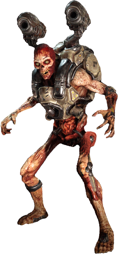 Revenant - Doom Revenant (420x865), Png Download