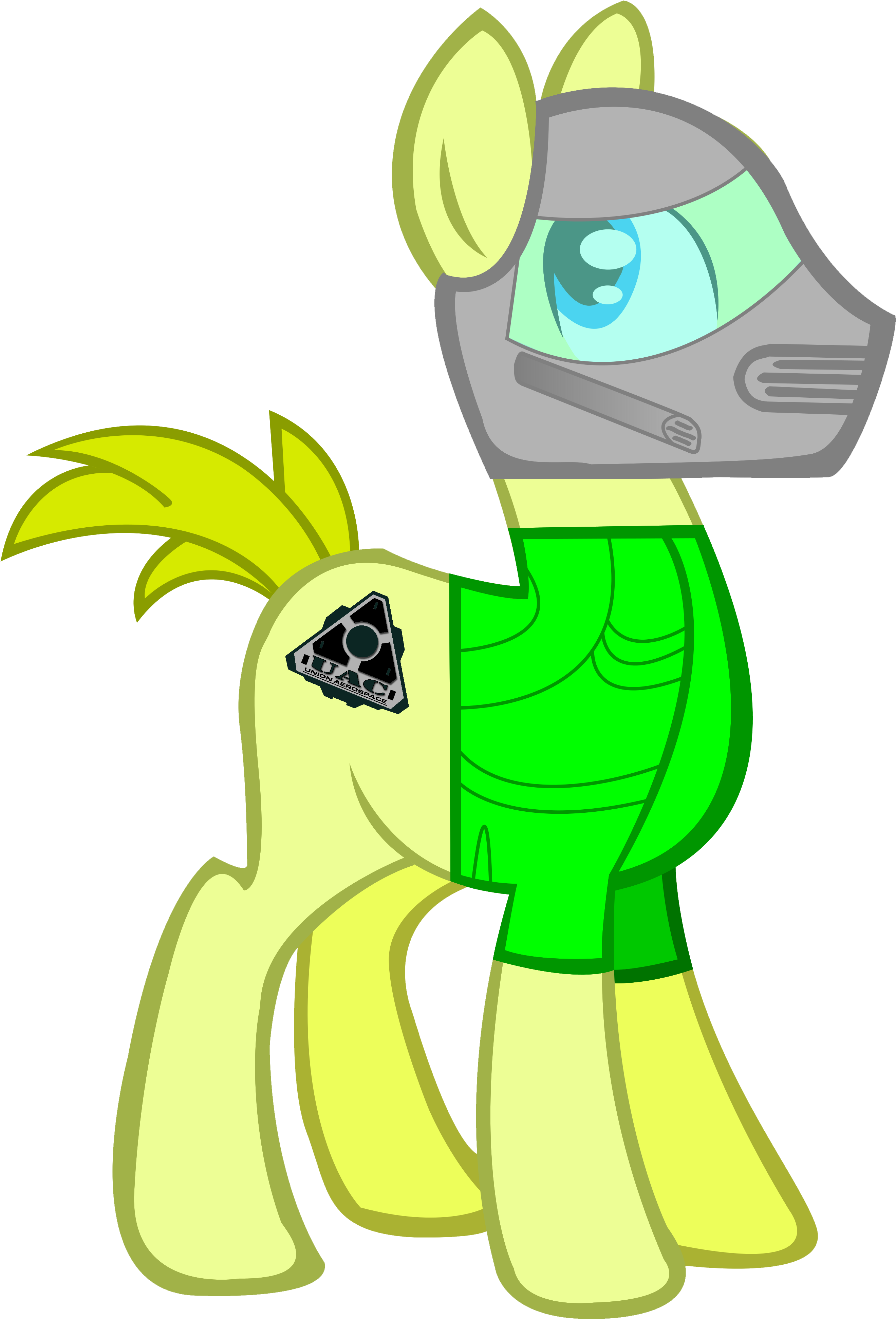 Ged09g5 - Doomguy Pony (3000x4000), Png Download