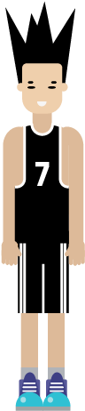 Derrick Rose - Cartoon (900x505), Png Download