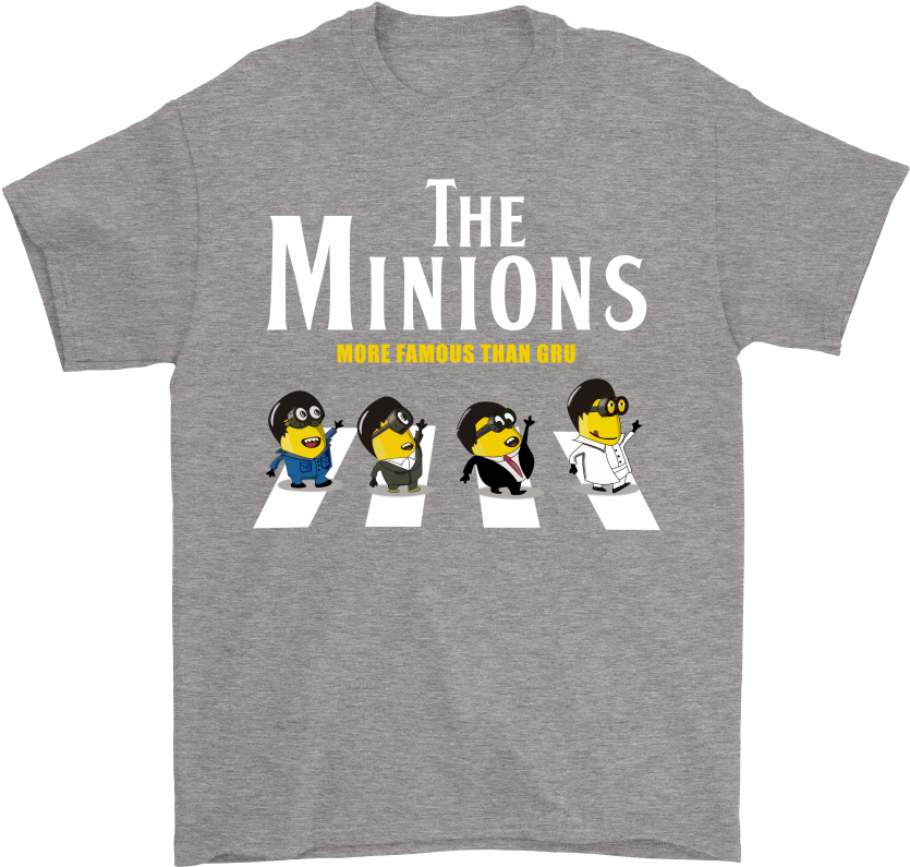 The Minions More Famous Than Gru Despicable Me Shirts - Adidas Mickey Mouse T Shirt (1000x1000), Png Download