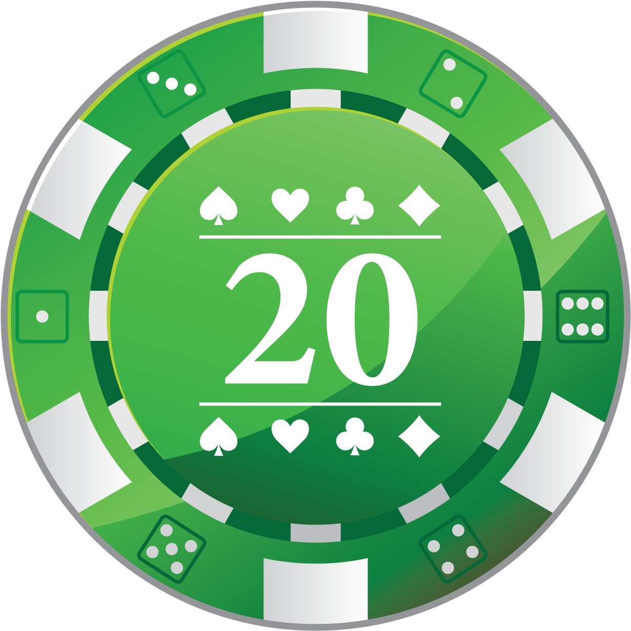 Black Chips Poker Png (1911x1400), Png Download