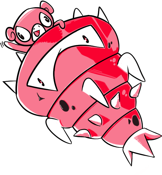 Slowbro Slowbro Art By Zebraiken - Art (700x700), Png Download