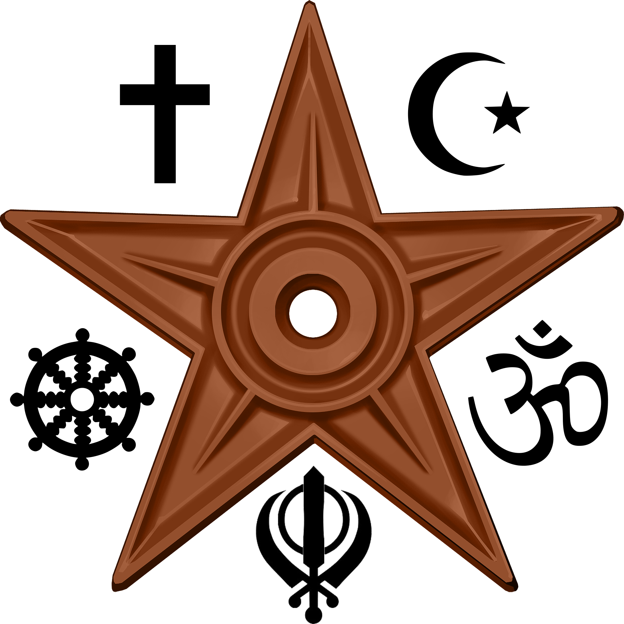 Religious Barnstar Hires - Graphic Design: Questions And Answers (2000x2000), Png Download