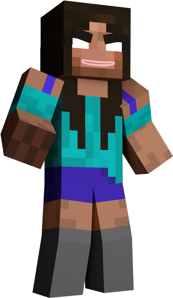 Herobrine Transparent Evil Transparent Stock - Herobrine Villains (616x1080), Png Download