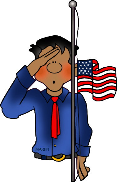 Clip Art Pledge Of Allegiance (406x605), Png Download