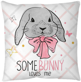 Cute Watercolor Bunny - Watercolor Painting (400x400), Png Download